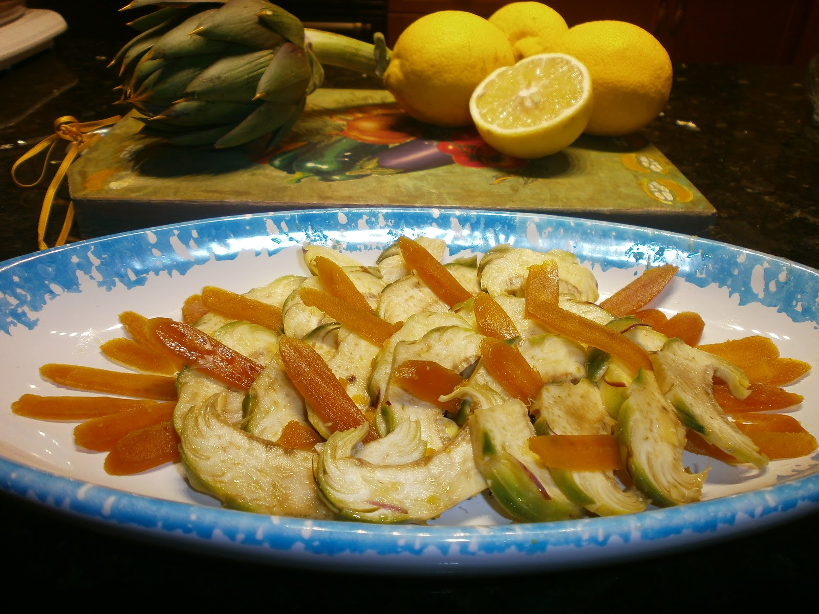 Carciofi sardi con bottarga